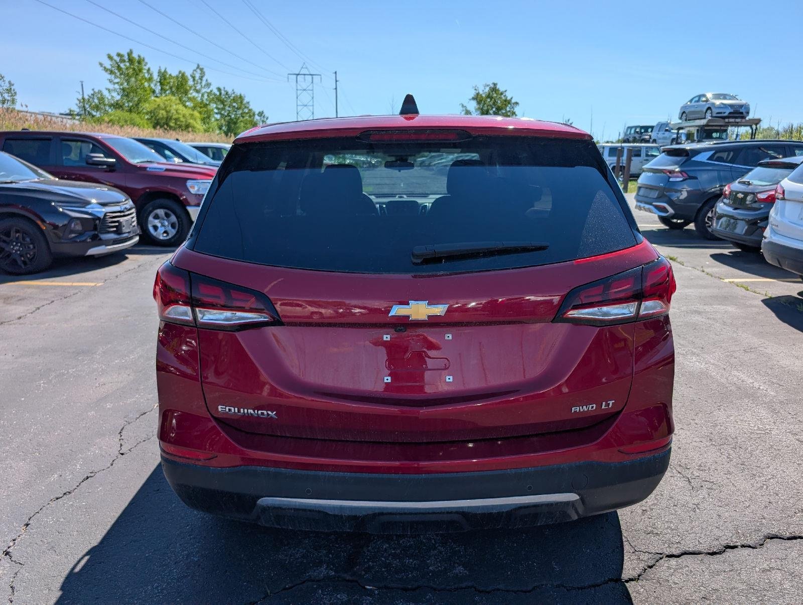 Used 2024 Radiant Red Tintcoat Chevrolet LT image 8