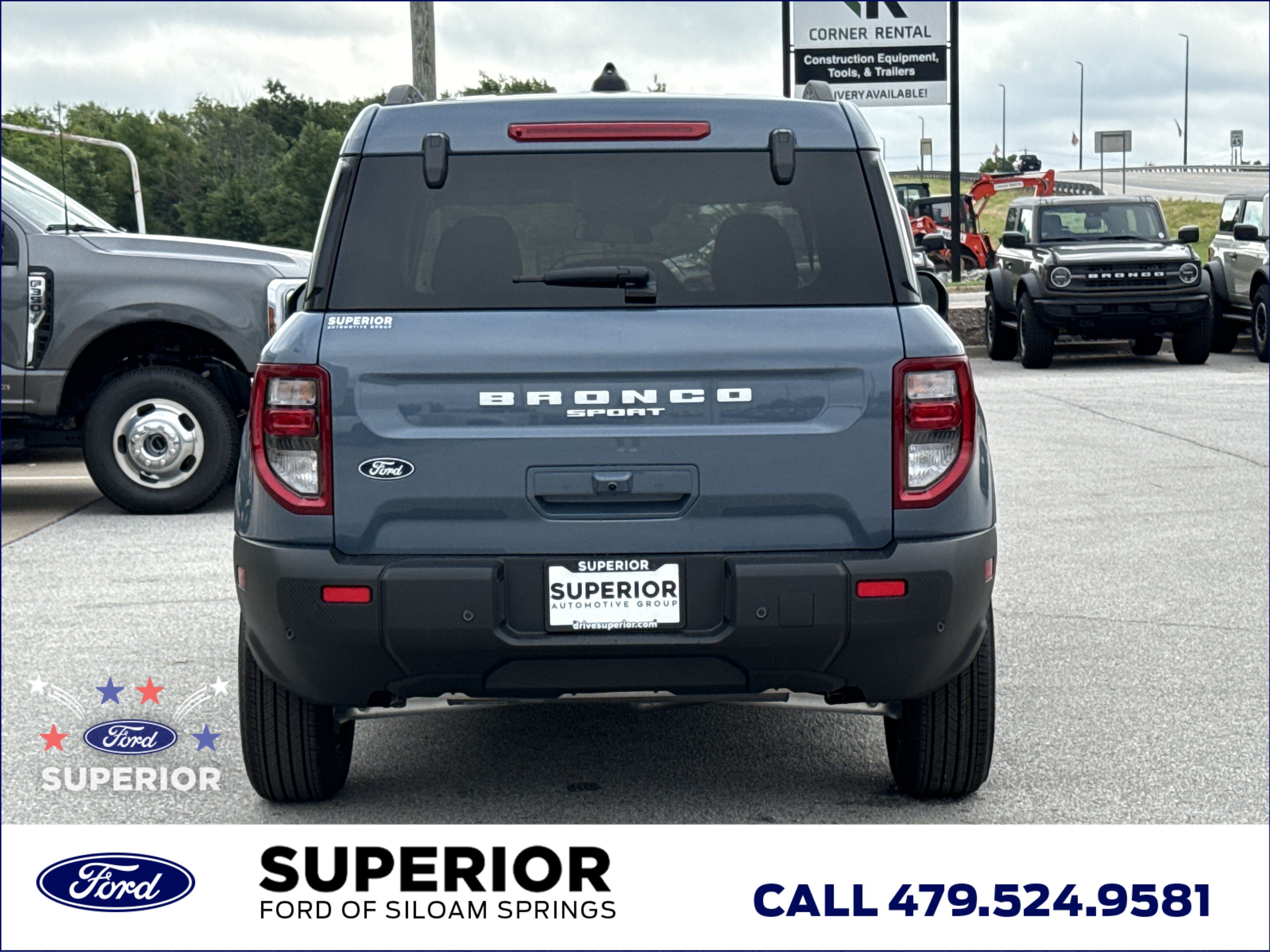 New 2026 Azure Gray Metallic Tri-Coat Ford Big Bend 4WD image 5