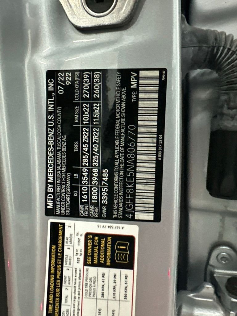 Certified Used 2022 Silver Mercedes-Benz GLS 63 AMG® image 31