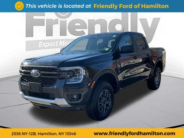 Used 2025 Shadow Black Ford XLT image 3