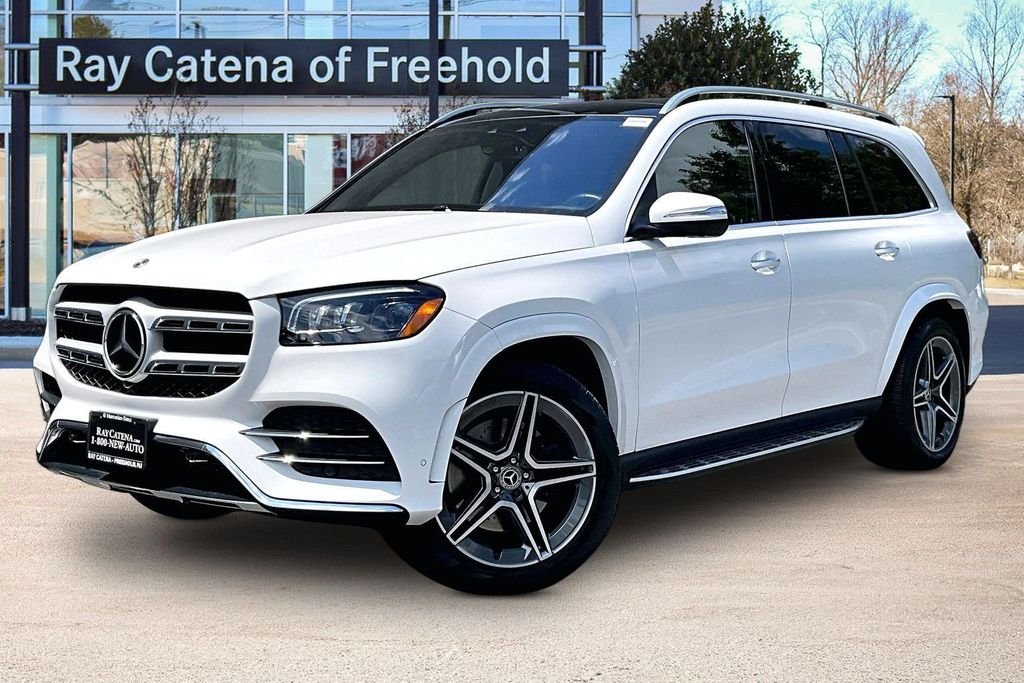 Certified Used 2023 White Mercedes-Benz GLS 450 image 1