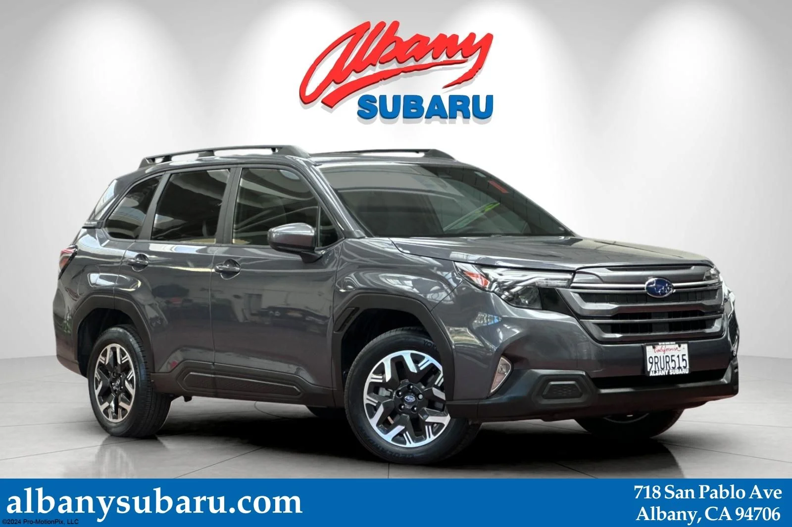 Certified Used 2025 Gray Subaru Premium image 1