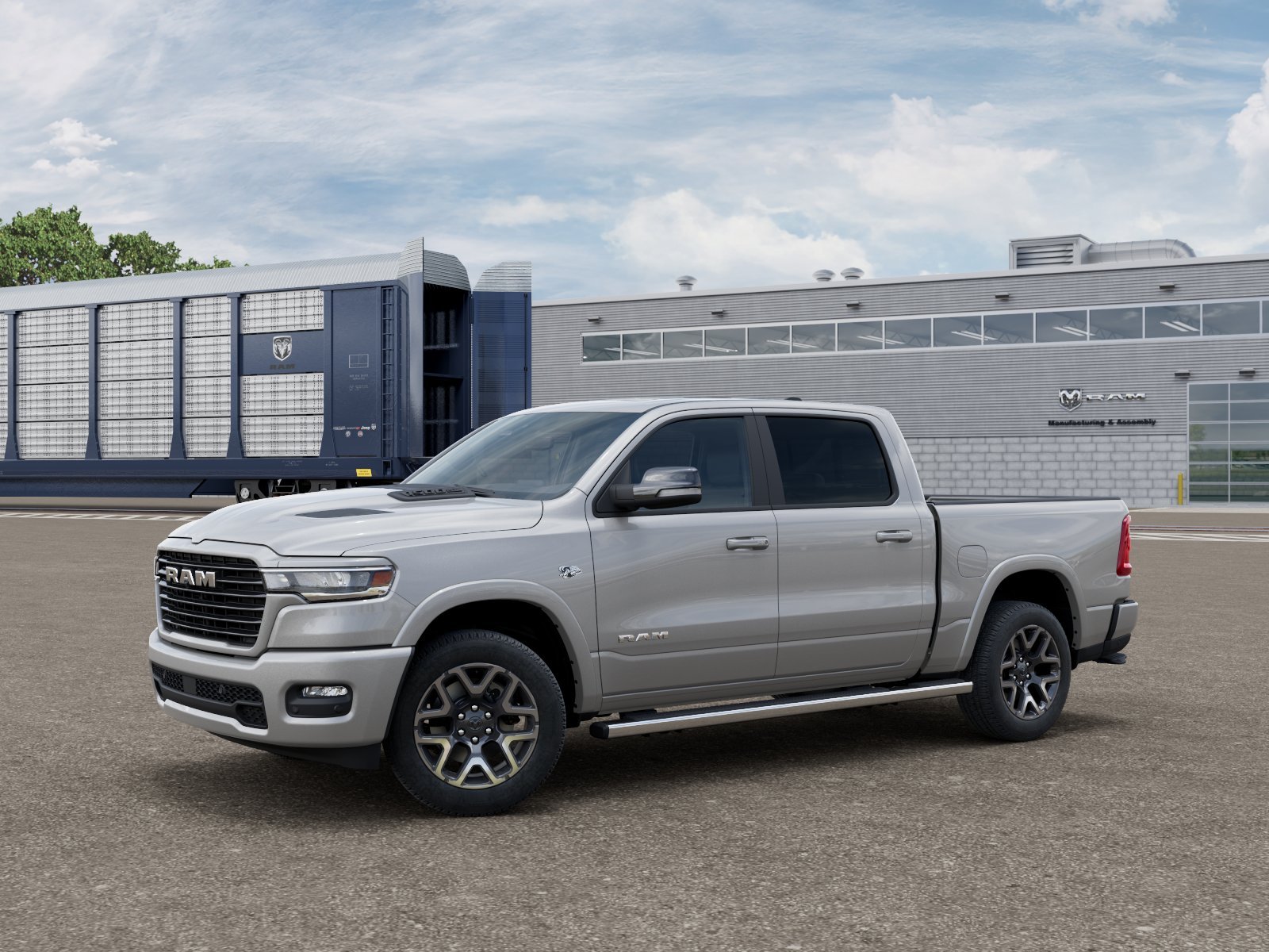 New 2027 Silver Zynith Exterior Paint RAM LARAMIE image 1