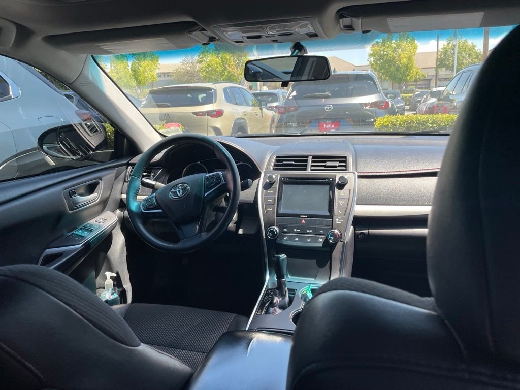 Used 2017 Midnight Black Metallic Toyota SE image 11