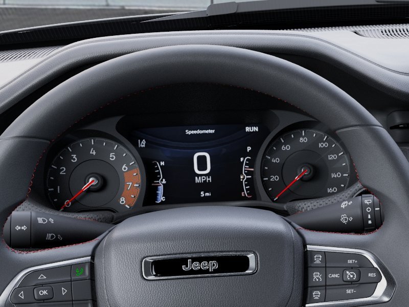 New 2026 Bright White Clear-Coat Exterior Paint Jeep Trailhawk image 49