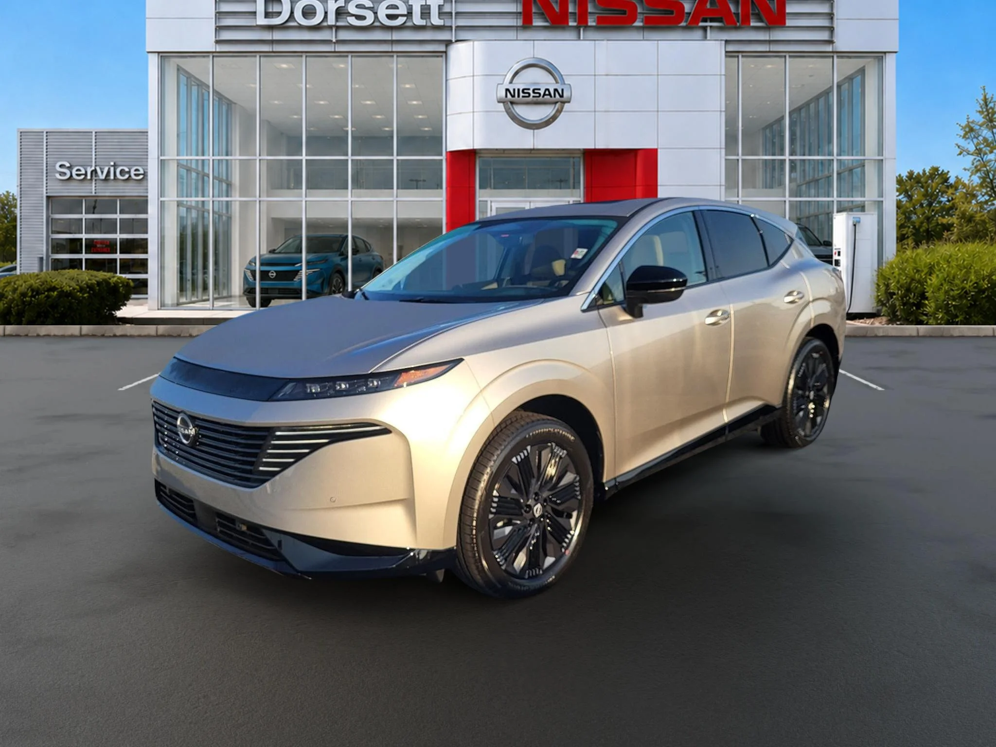 New 2027 Champagne Silver Metallic Nissan Platinum image 1