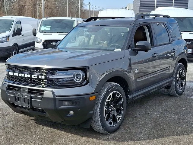 New 2025 Carbonized Gray Metallic Ford Outer Banks® image 2