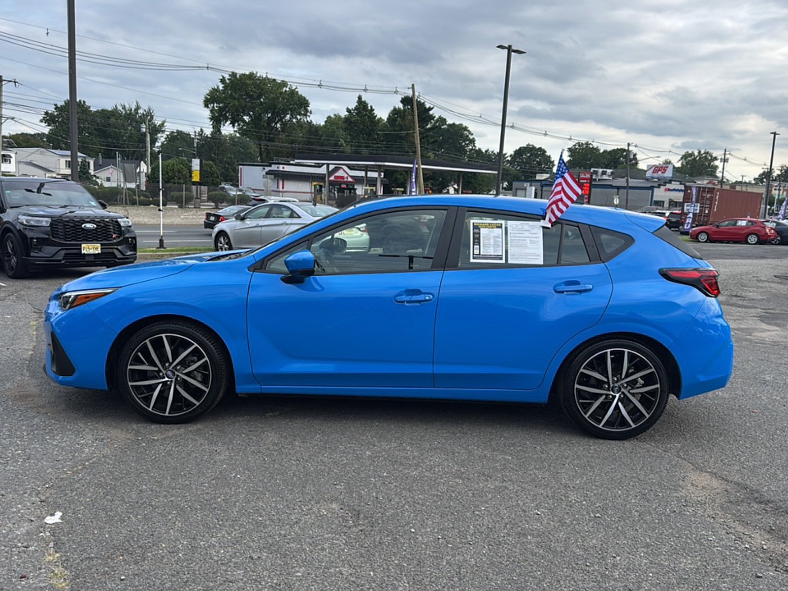 Used 2025 Oasis Blue Pearl Subaru Sport image 8