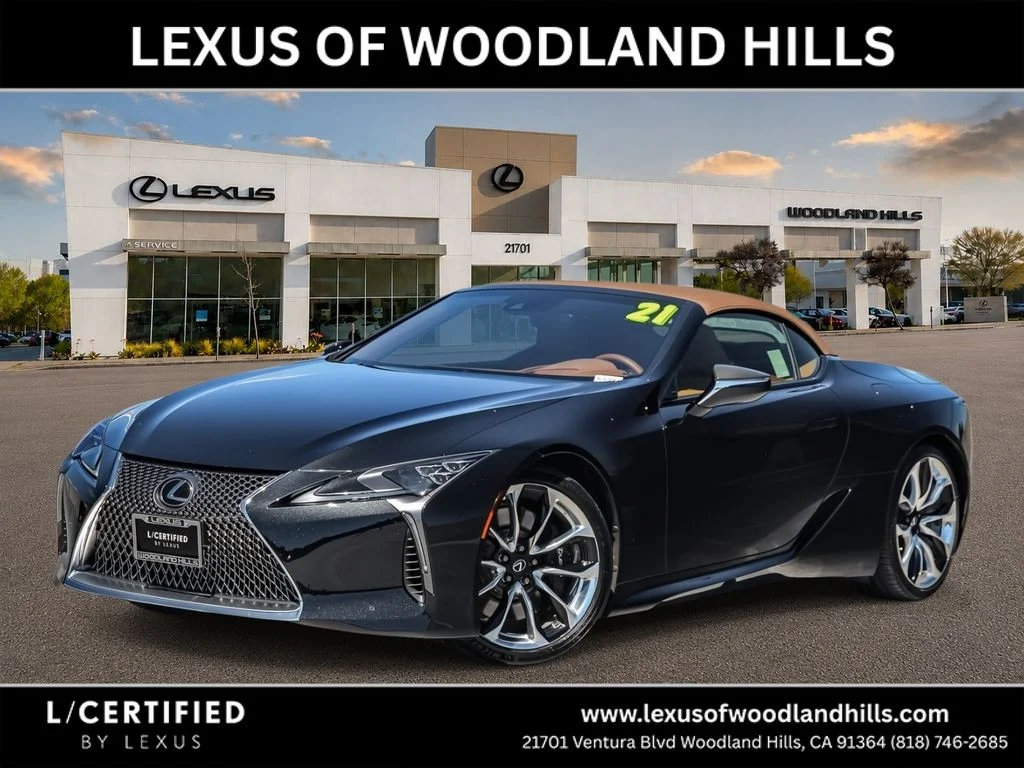 L/Certified 2021 Lexus LC 500 2D Convertible in Woodland Hills