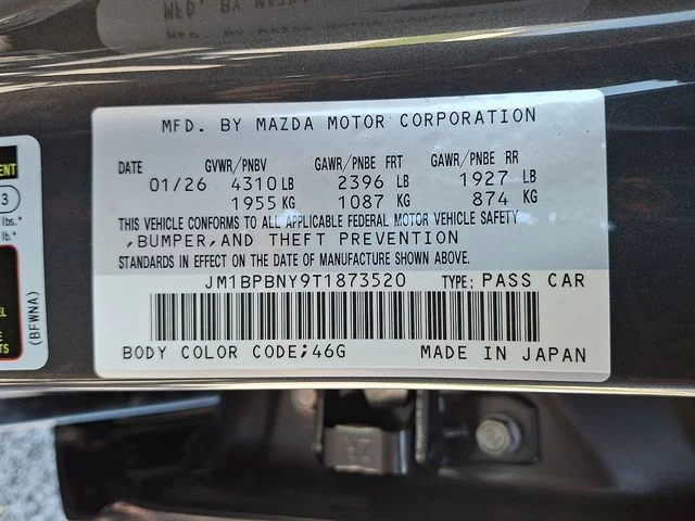 New 2026 Gray Mazda 2.5 Turbo Premium Plus image 15