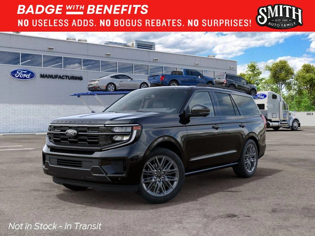 New 2027 Agate Black Metallic Ford Platinum image 3