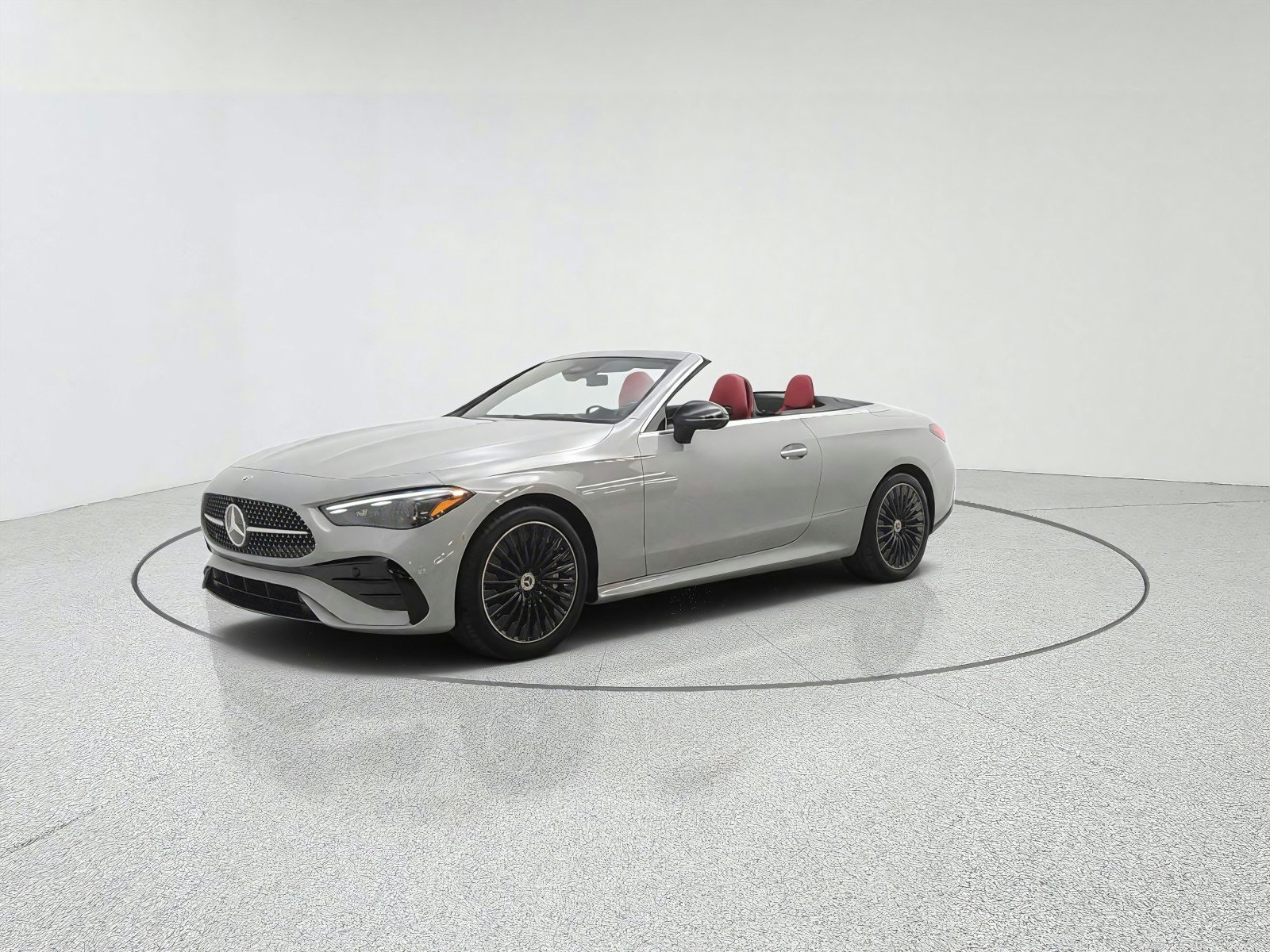 Certified Used 2024 MANUFAKTUR Alpine Grey Metallic Mercedes-Benz CLE 450 4MATIC® Cabriolet image 1