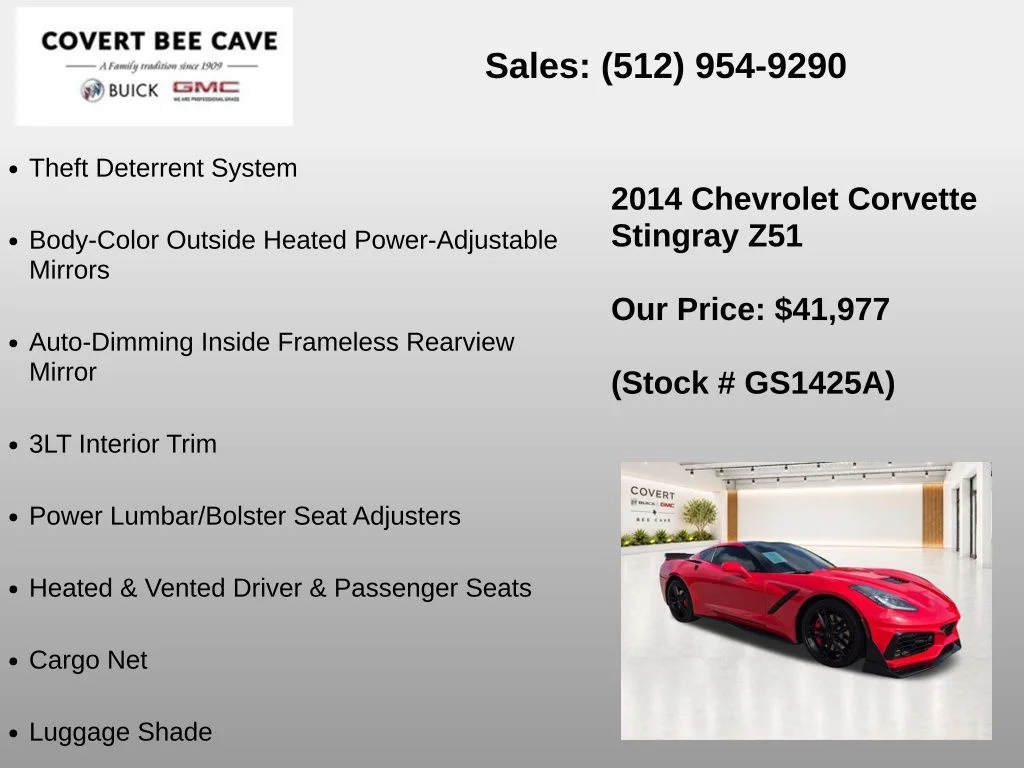 Used 2014 Red Chevrolet Z51 image 25