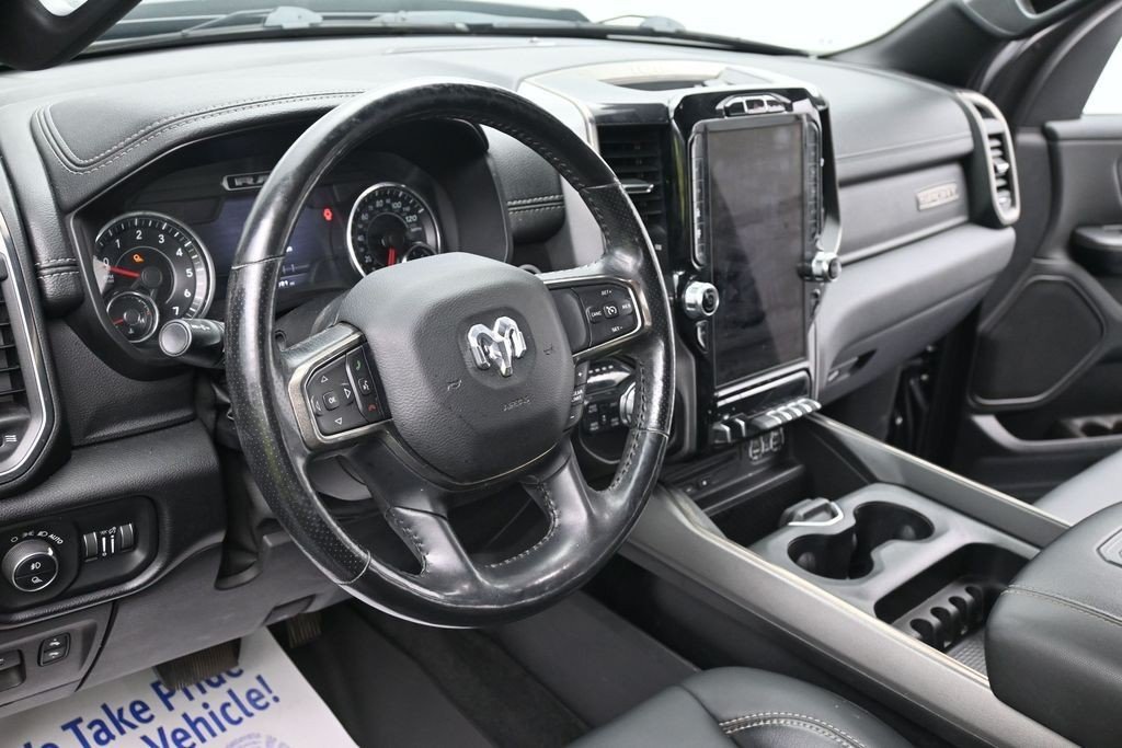 Used 2019 Granite Crystal Metallic Clearcoat Ram Rebel image 11