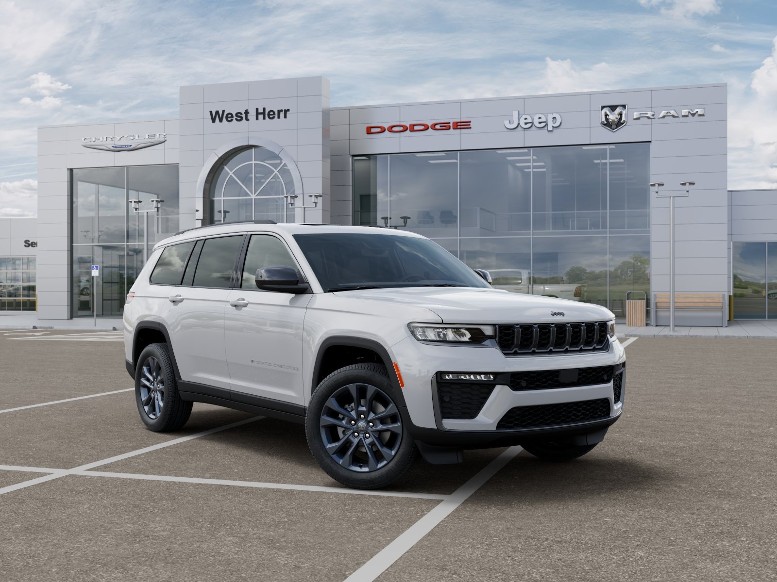 New 2026 Bright White Clear-Coat Exterior Paint Jeep GRAND CHEROKEE L 85TH ANNIVERS image 31