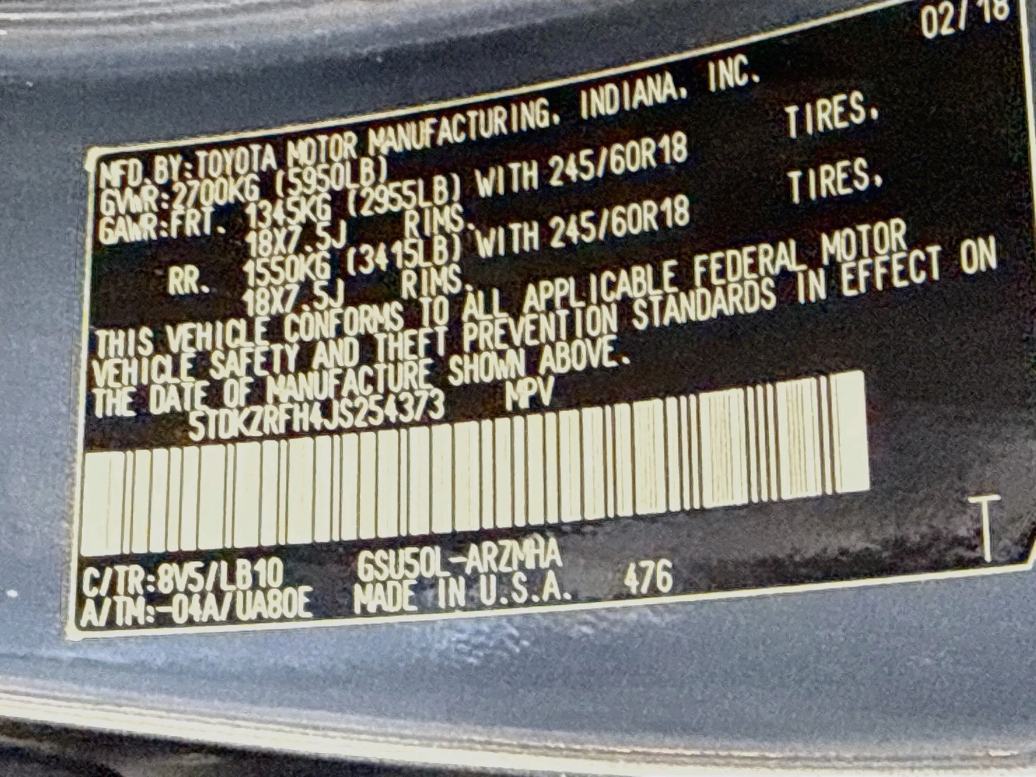 Used 2018 Blue Toyota SE image 34