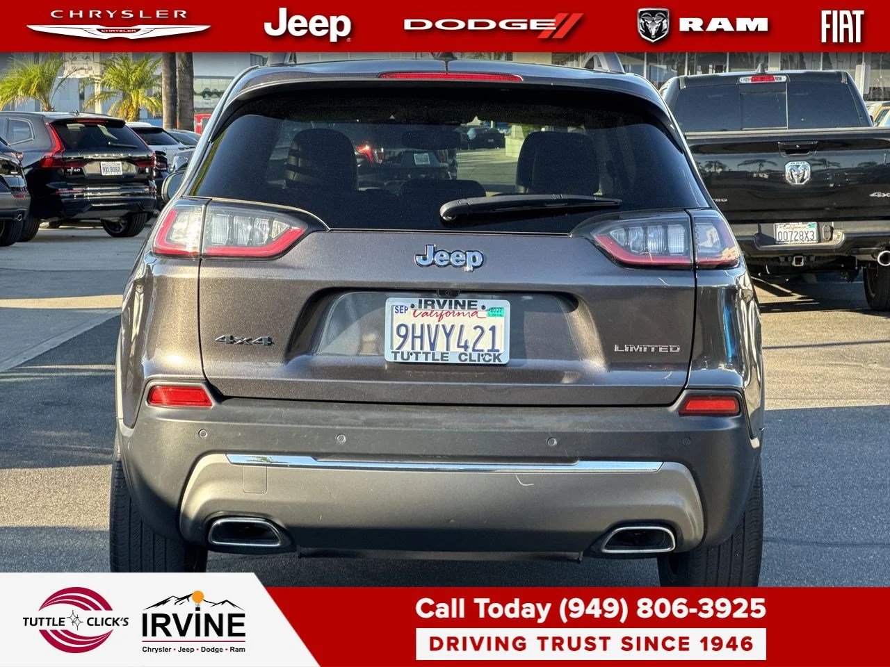 Used 2020 Granite Crystal Metallic Clearcoat Jeep Limited image 14