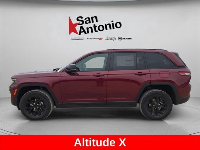 New 2025 Velvet Red Pearl-Coat Exterior Paint Jeep Altitude X image 8