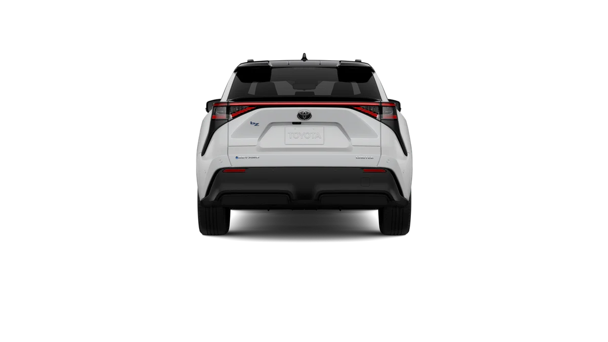 New 2027 Wind Chill Pearl with Midnight Black Metallic roof Toyota Limited image 8