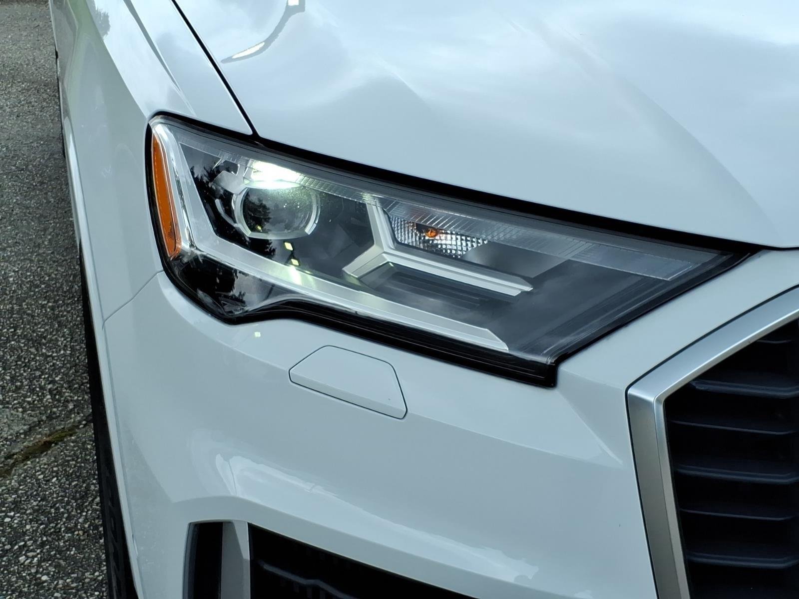 Used 2023 Glacier White Metallic Audi Premium Plus image 6