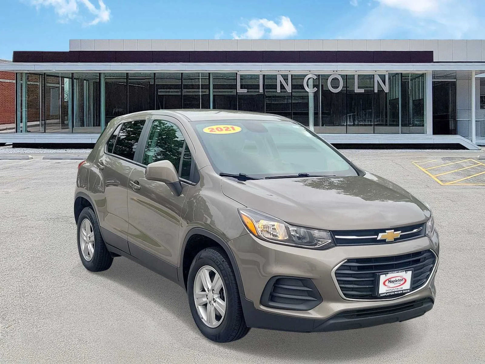 Used 2021 STONE GRAY METALLIC Chevrolet LS image 2