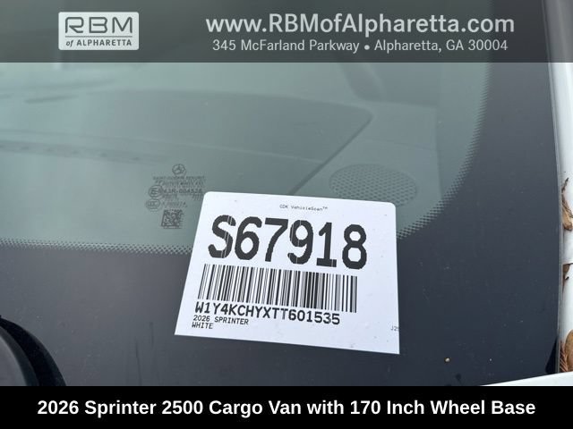 New 2026 Arctic White Mercedes-Benz 2500 with 170 Inch Wheel Base image 38