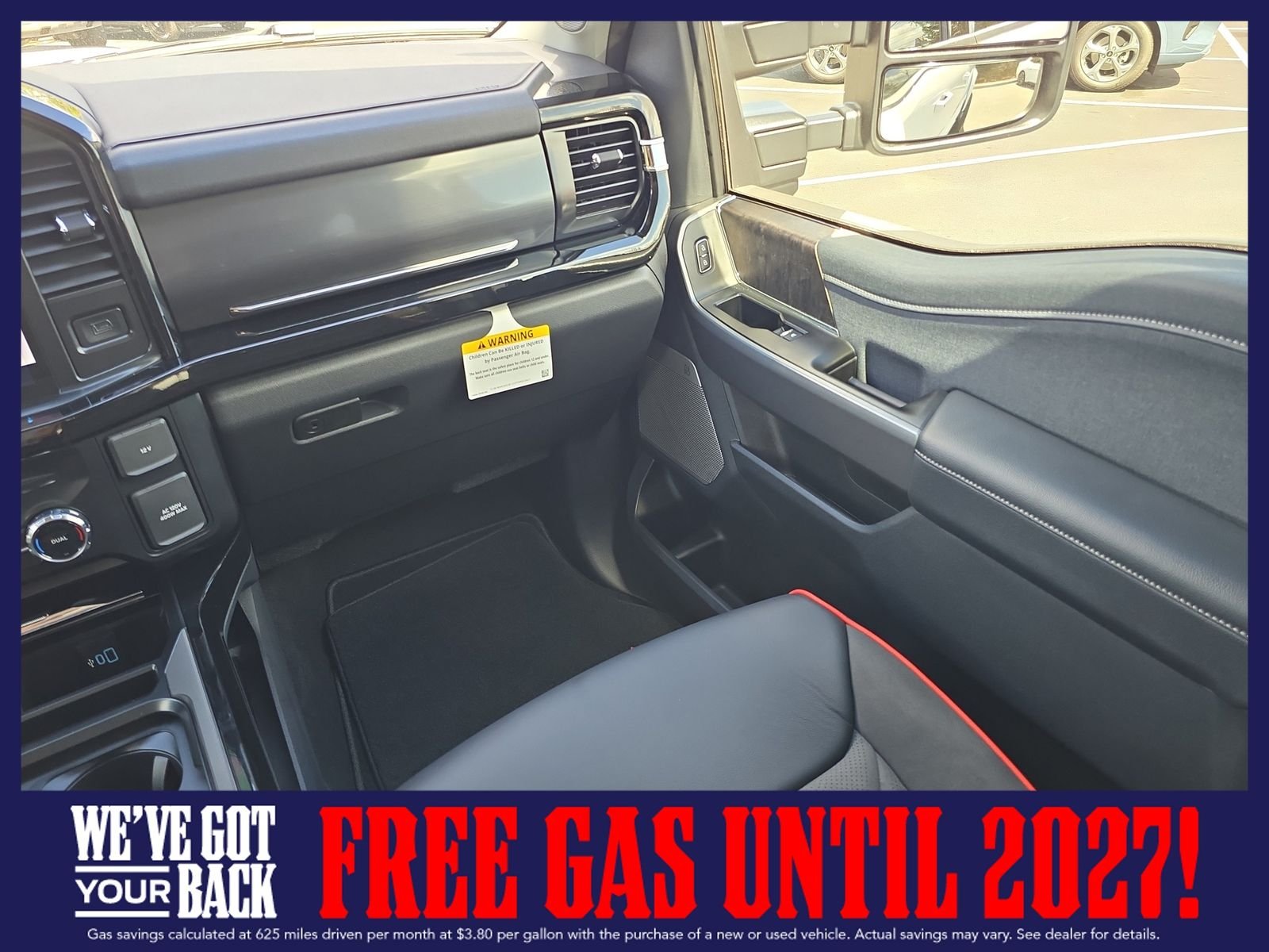 New 2026 Star White Metallic Tri-Coat Ford Lariat image 12