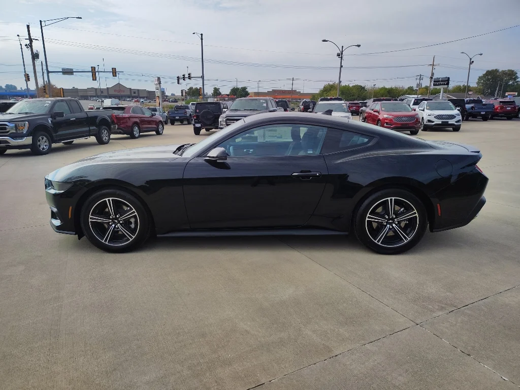 New 2025 Shadow Black Ford EcoBoost® Premium Fastback image 2