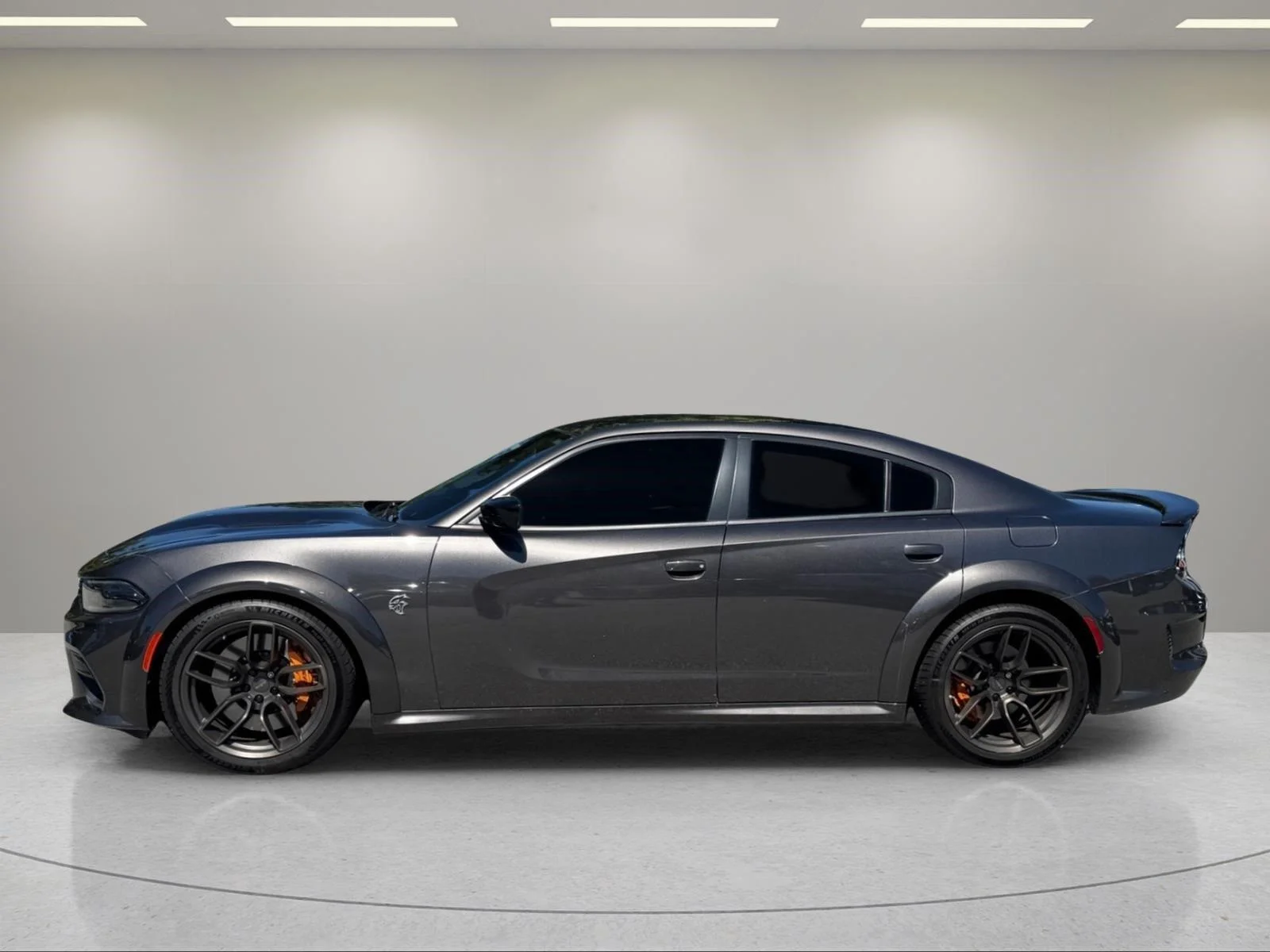 Used 2023 Granite Pearlcoat Dodge SRT Hellcat Widebody Jailbreak image 2