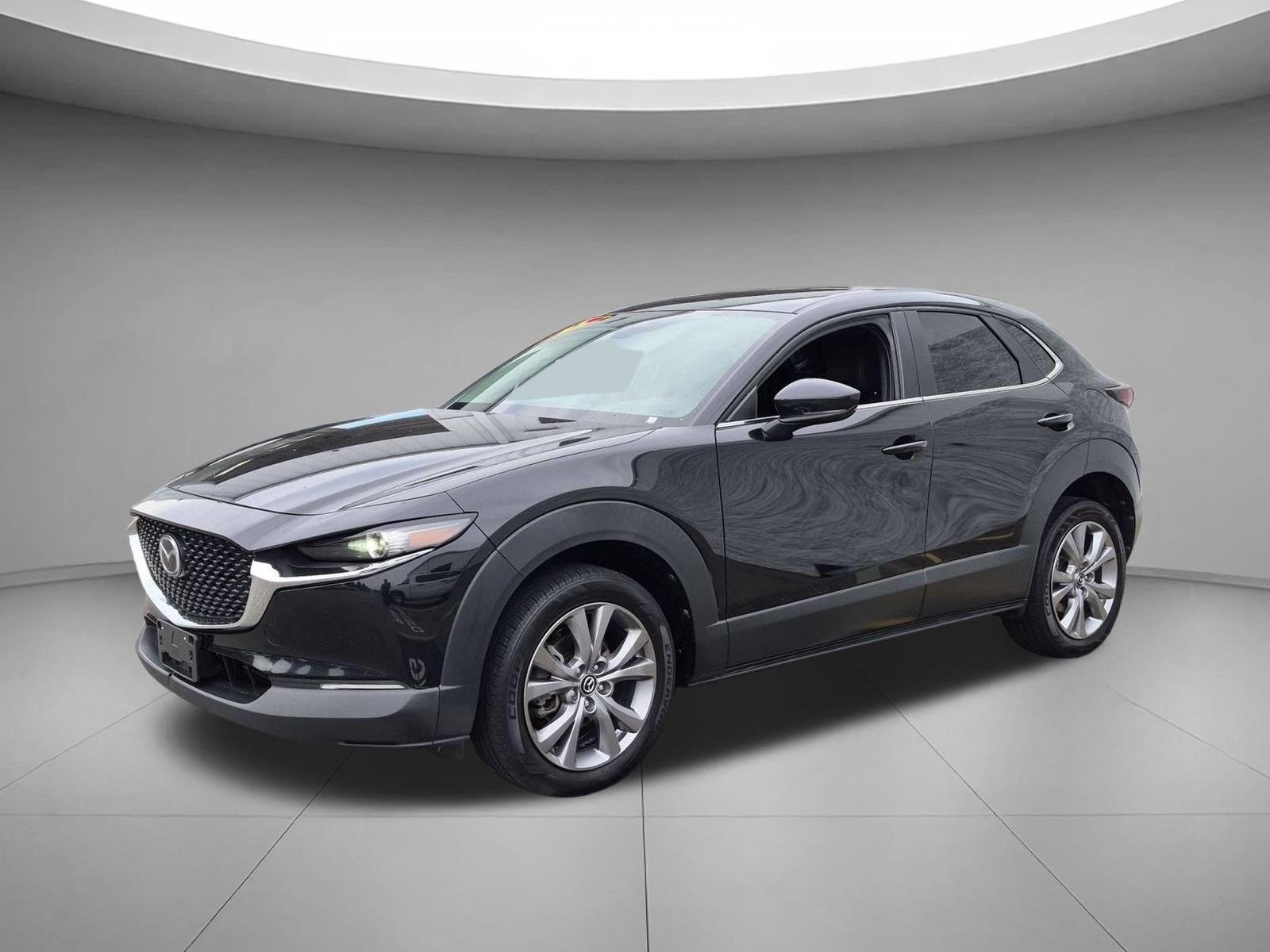 Used 2021 Jet Black Mica Mazda Select image 1