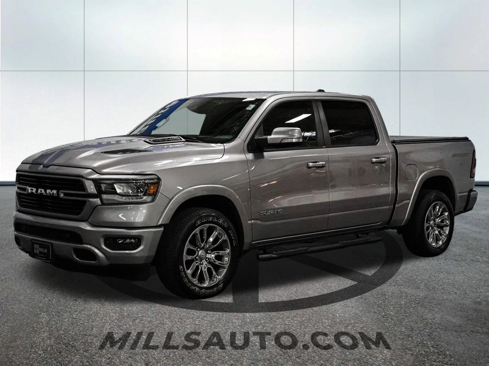 Used 2021 RAM Ram 1500 Pickup Laramie with VIN 1C6SRFJT9MN810804 for sale in Baxter, Minnesota