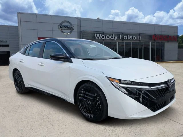 New 2027 Aspen White TriCoat / Super Black Two-tone Nissan SR image 1