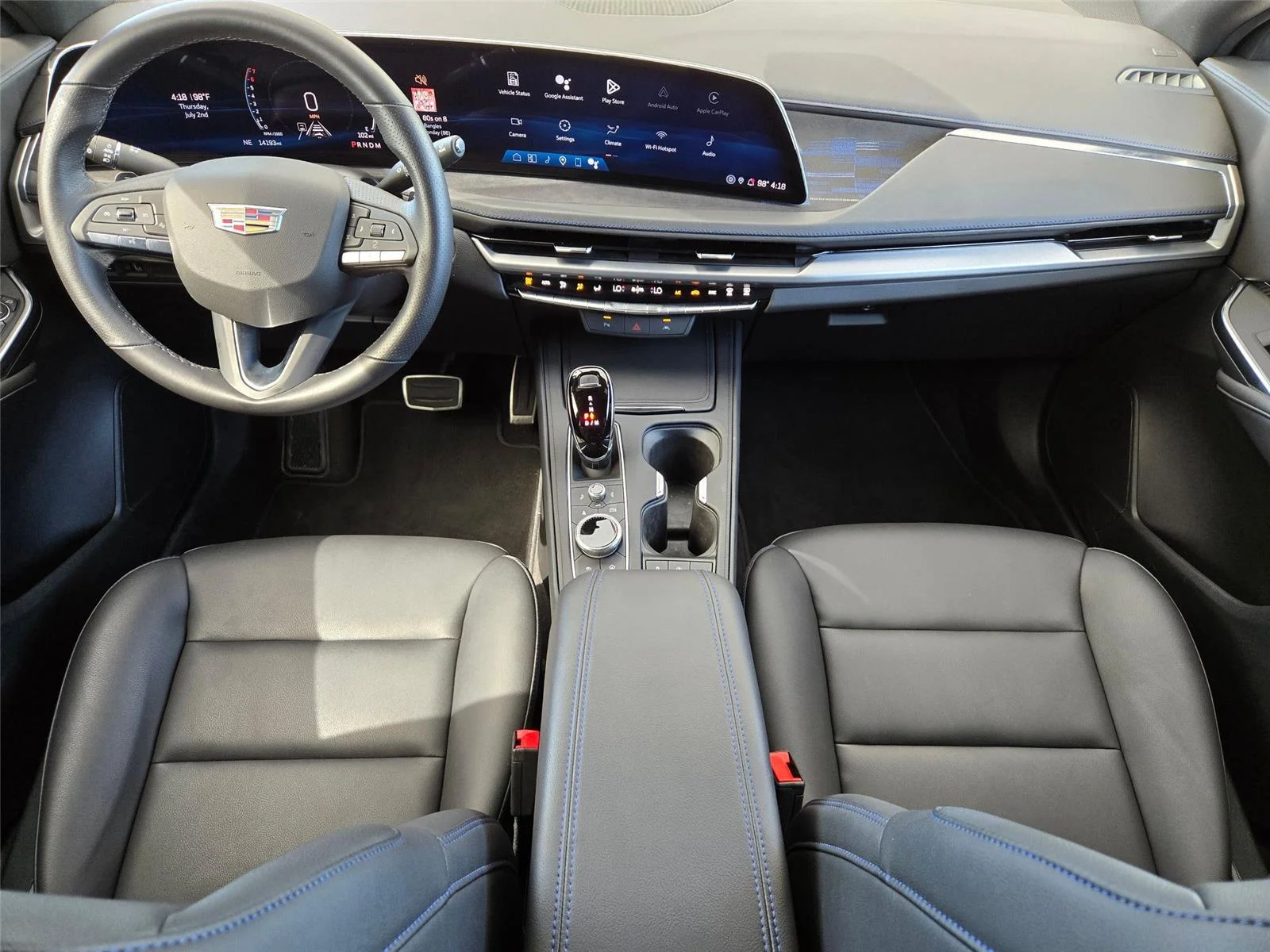 Used 2025 Argent Silver Metallic Cadillac FWD Sport image 13
