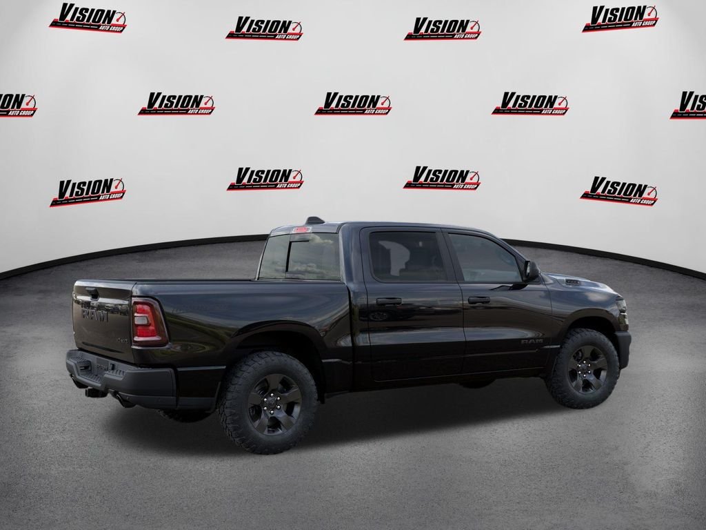 New 2026 Diamond Black Crystal Pearl-Coat Exterior Paint RAM Warlock image 4