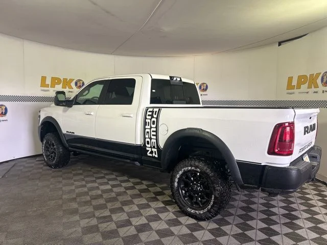 New 2026 Bright White Clear-Coat Exterior Paint RAM POWER WAGON image 6
