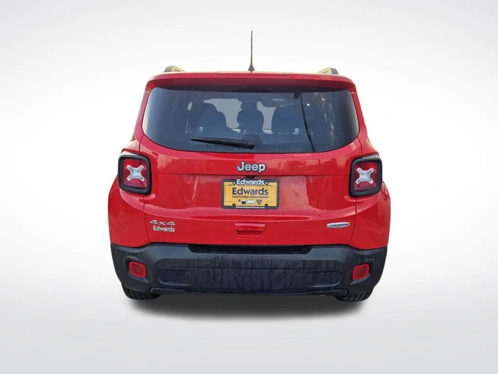 Certified Used 2022 Red Jeep Latitude image 4