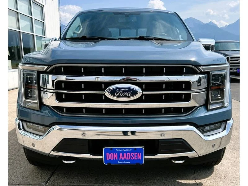 Certified Used 2023 Azure Gray Metallic Ford LARIAT image 2