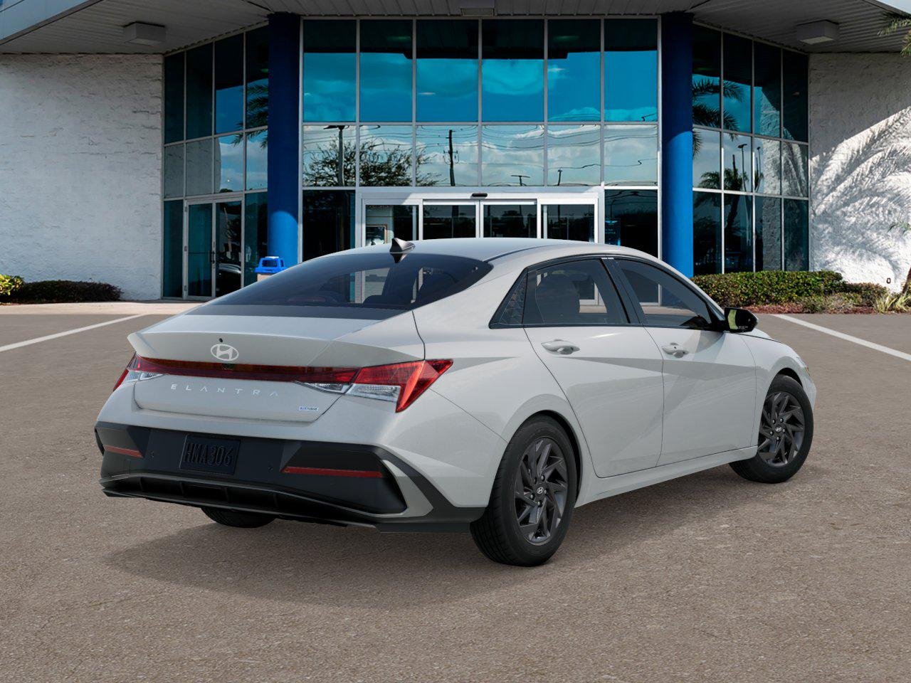 New 2026 Serenity White Hyundai Blue image 4