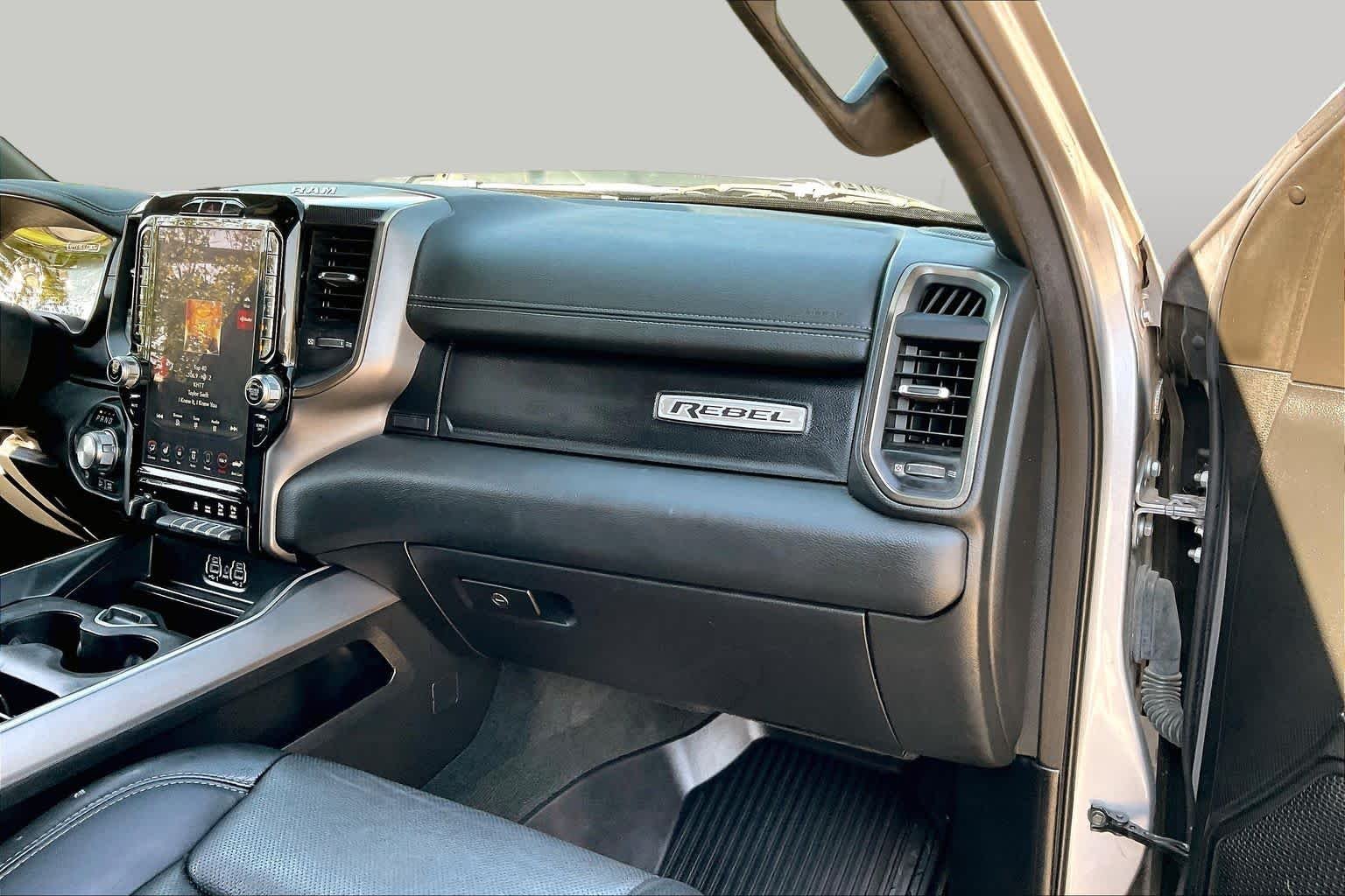 Used 2021 Billet Silver Metallic Clearcoat Ram Rebel image 18