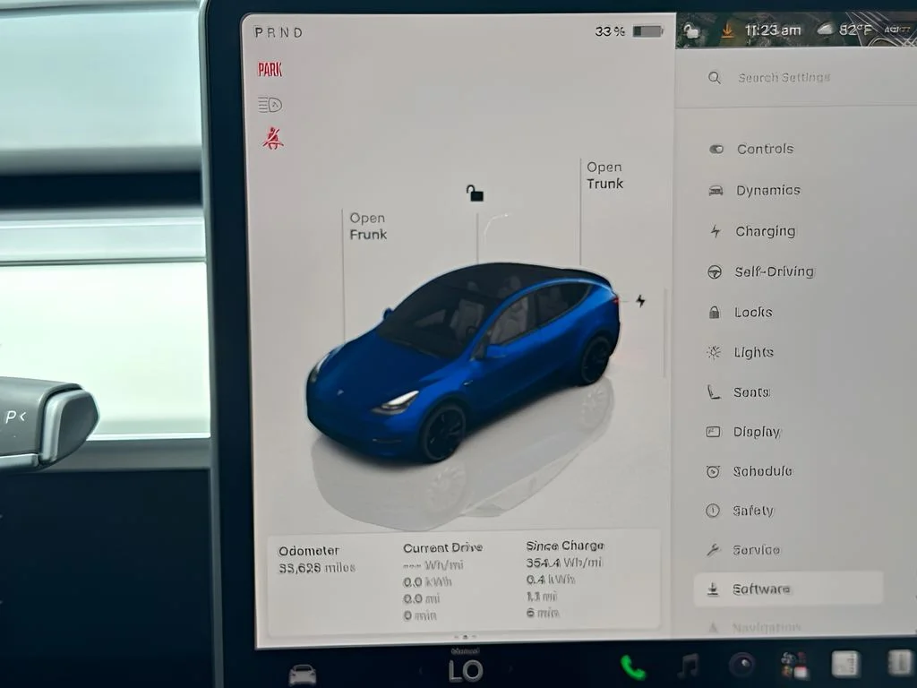 Used 2023 Blue Tesla Performance image 16