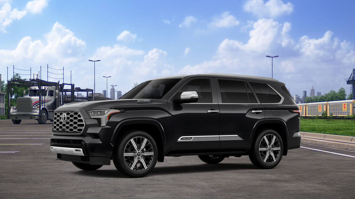 New 2026 Midnight Black Metallic Toyota Capstone image 2