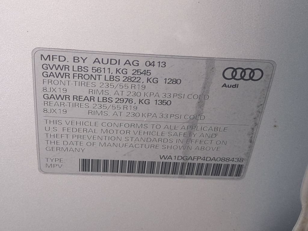 Used 2013 Silver Audi 3.0T Premium Plus image 32