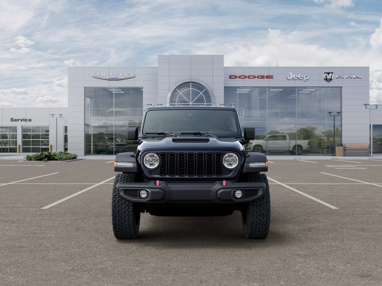 New 2026 Black Clear-Coat Exterior Paint Jeep Rubicon image 6