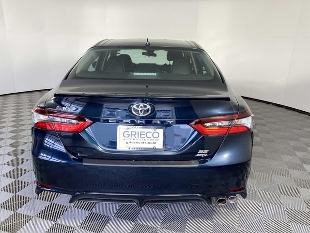 Used 2021 Blue Toyota SE image 7