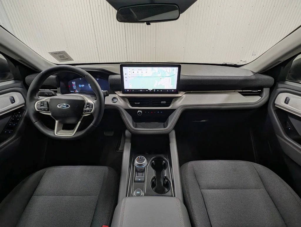 New 2026 Carbonized Gray Metallic Ford Active image 3