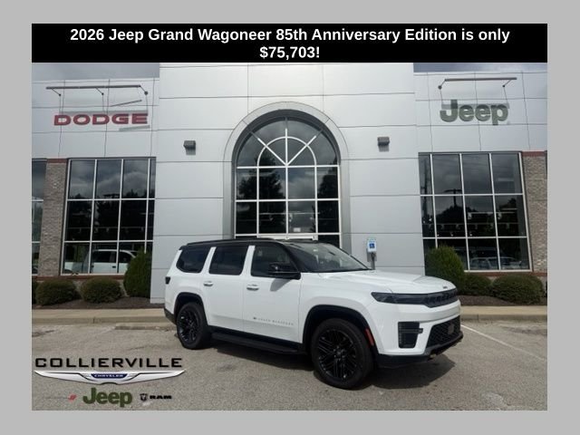 New 2026 Jeep Grand Wagoneer 85th Anniversary Edition With Navigation &amp; 4WD