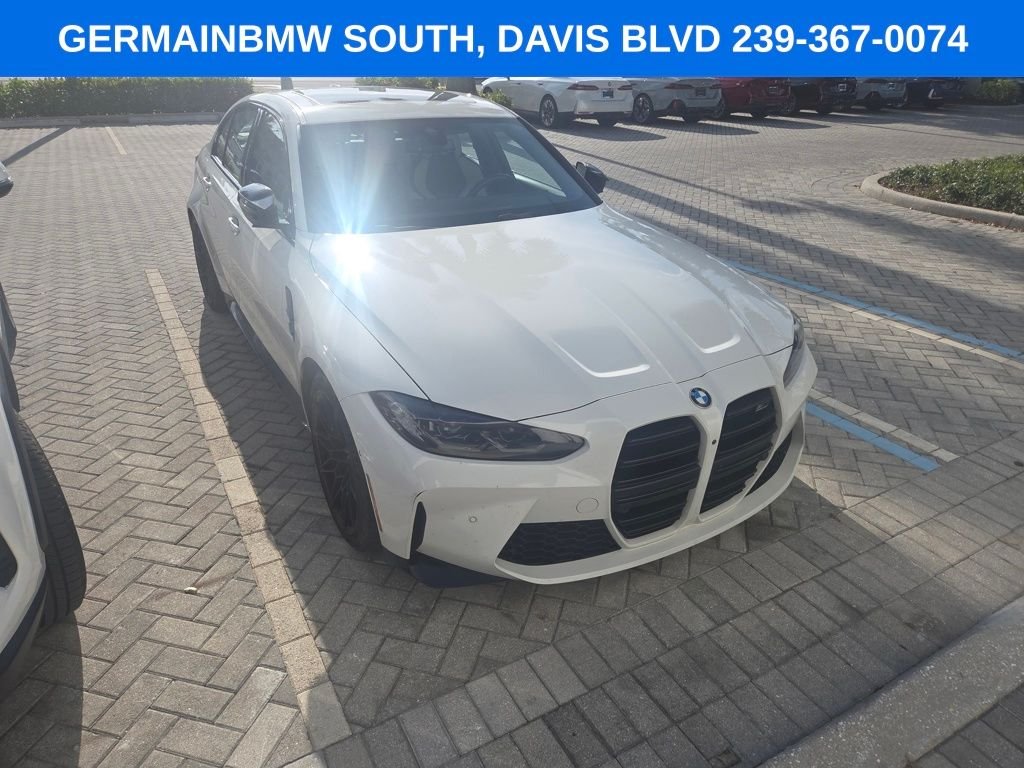 Certified Used 2024 Alpine White BMW Competition image 16