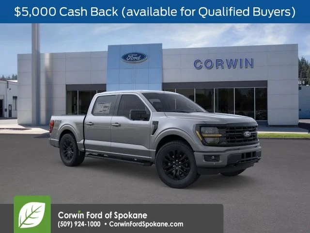 New 2026 Carbonized Gray Metallic Ford XLT image 1