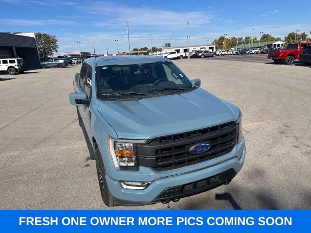Used 2023 Blue Ford Lariat image 4