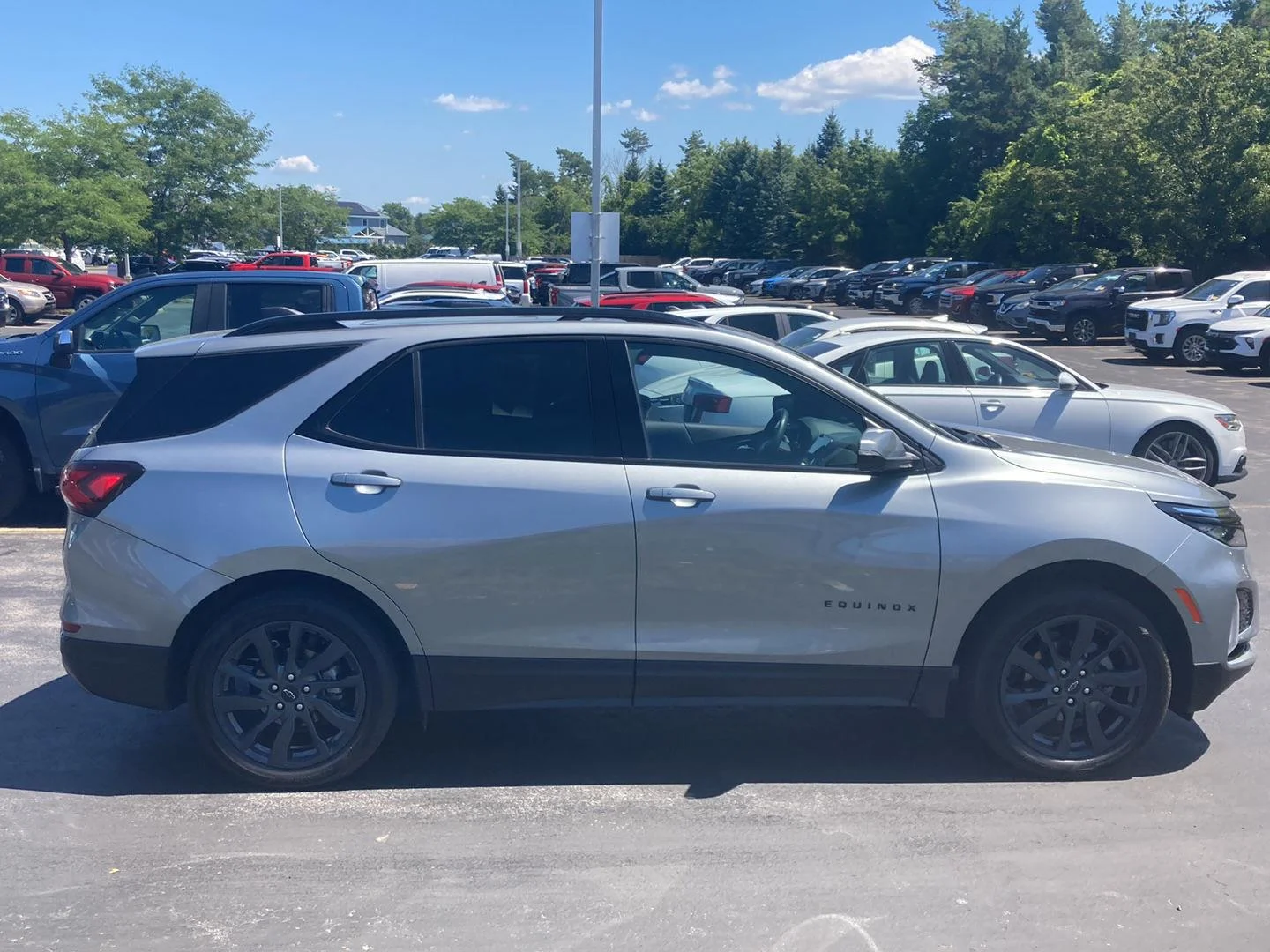 Used 2024 Sterling Gray Metallic Chevrolet RS image 8